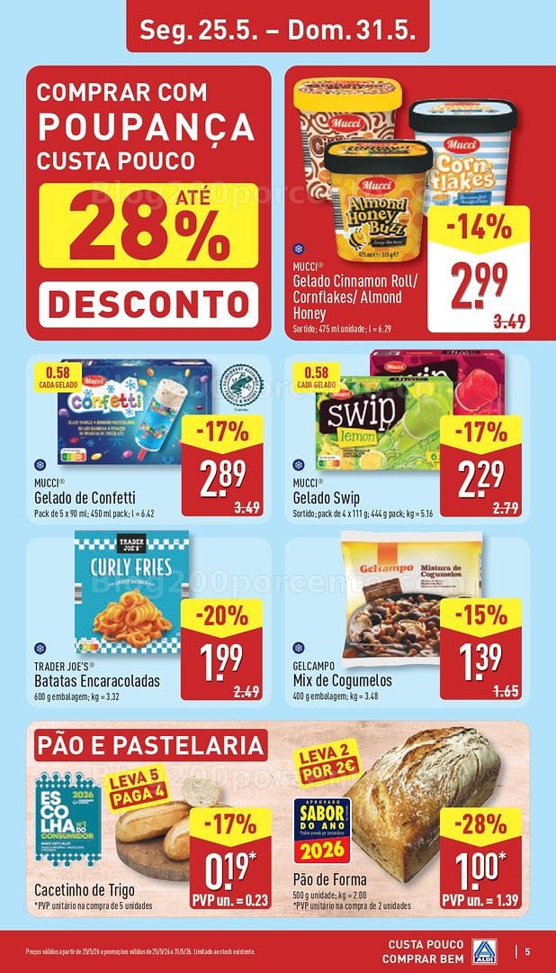 Antevisão Folheto ALDI Promoções de 25 a 31 maio